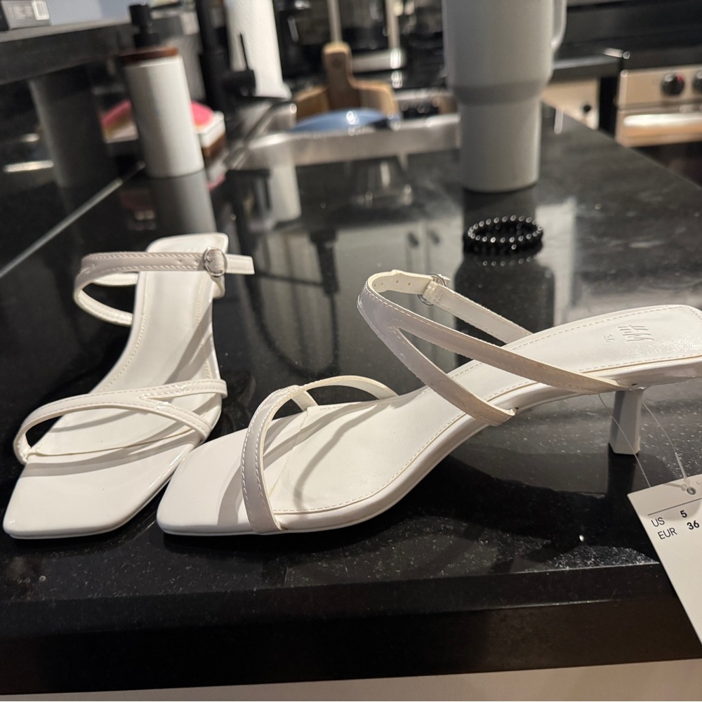 White Strappy Sandal